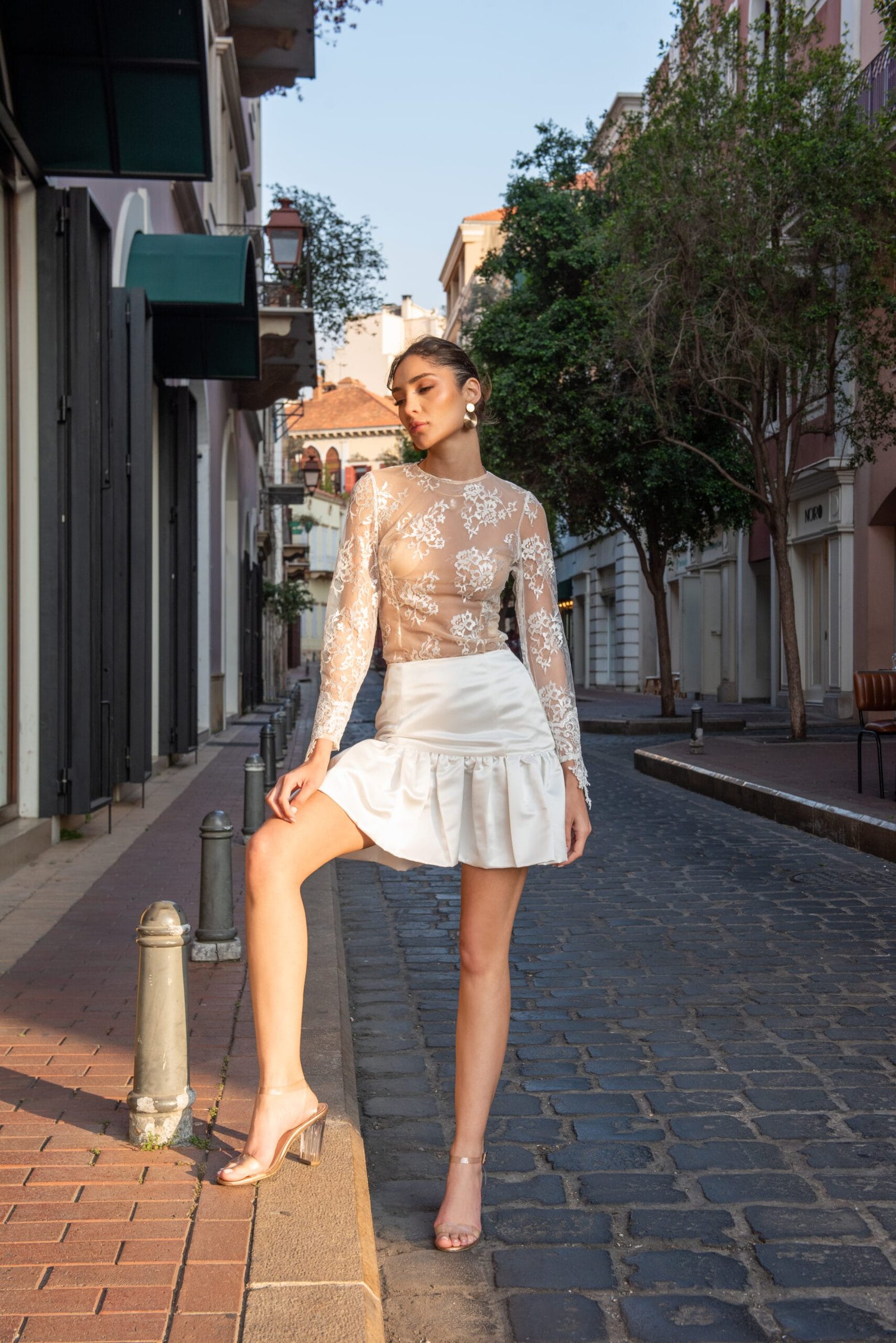 Bellaciao pre-wedding dress collection - elegant white dress