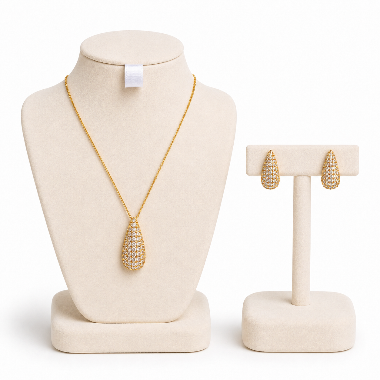 bellaciao-jewelry-set (20) Serene Gemstone Necklace Set - Image 1
