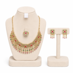 Zircon Layered Pendant Set