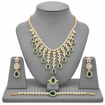 Dazzling Zircon Choker Set