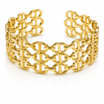 Lumina Gold Cuff Bracelet