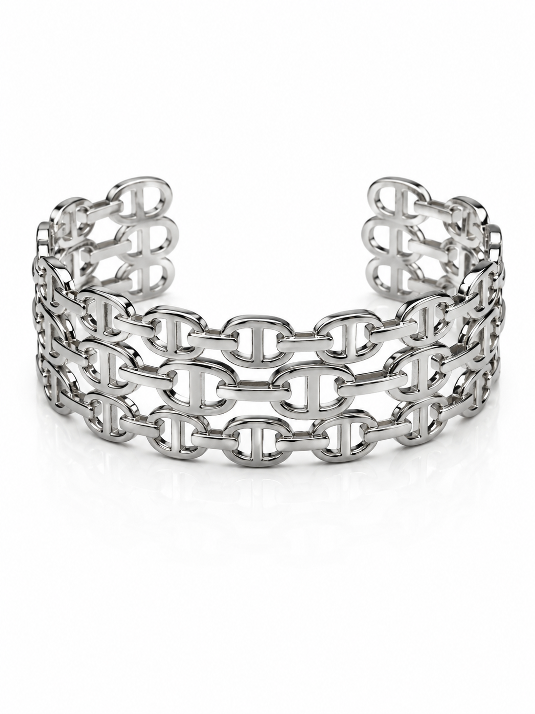 BR003 Aurora Gold Bangle Bracelet - Image 1