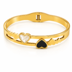 Serena Gold Wrap Bracelet