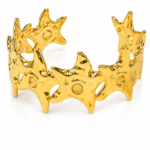 Nova Gold Statement Bracelet