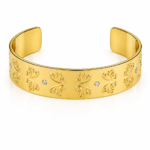 Elara Gold Thin Bracelet