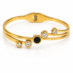 Mira Gold Tennis Bracelet