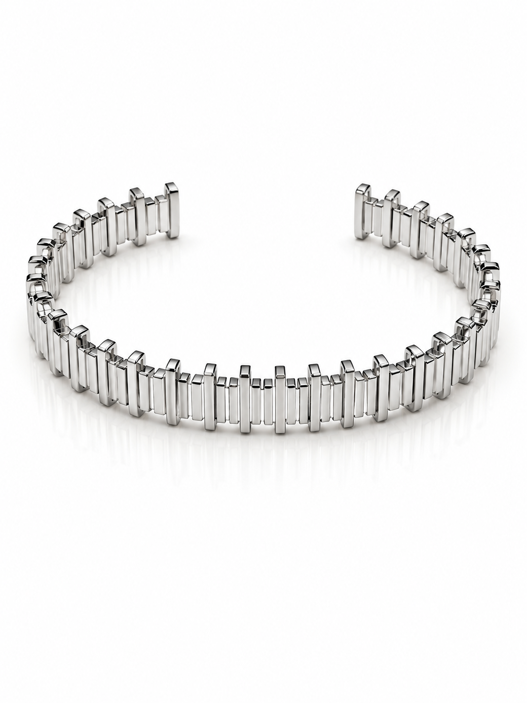BR017 Nora Gold Hammered Bracelet - Image 1