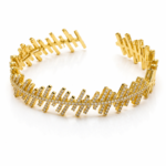 Tara Gold Mesh Bracelet