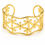 Pola Gold Herringbone Bracelet