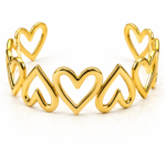 Kira Gold Box Chain Bracelet