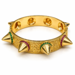 Kali Gold Spike Bracelet