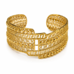 Mila Gold Open Cuff Bracelet
