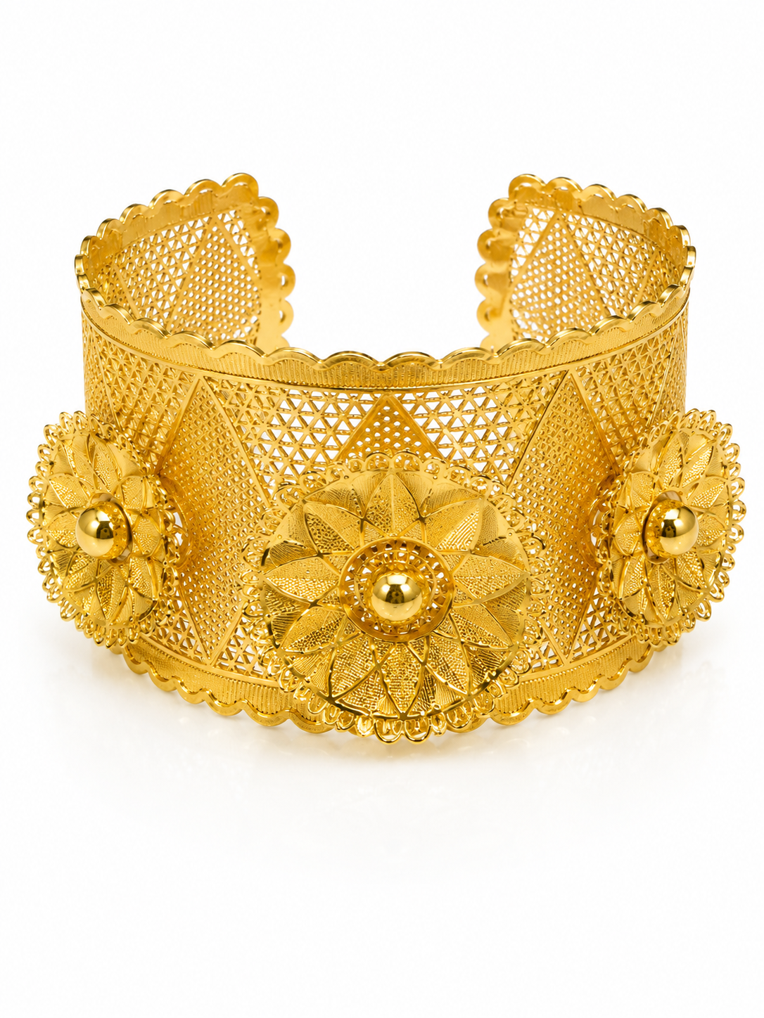 BR032 Petra Gold Butterfly Bracelet - Image 1