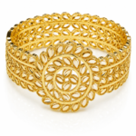 Quinn Gold Crystal Bracelet
