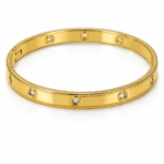 Rosa Gold Coin Bracelet
