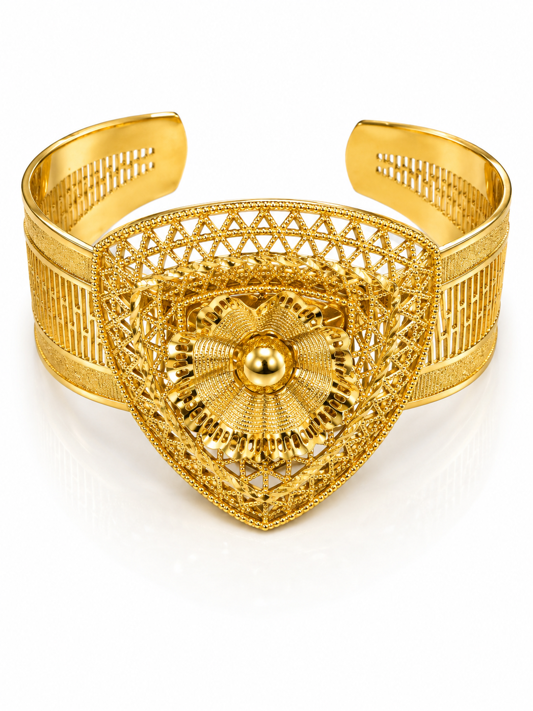 BR036 Thea Gold Infinity Bracelet - Image 1